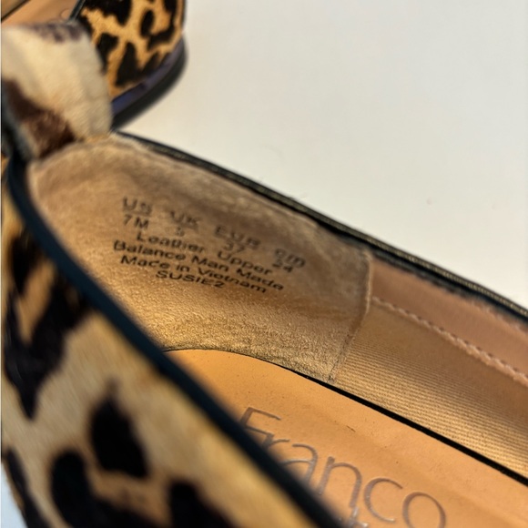 Franco Sarto pointy toe loafers size 7 - Picture 5 of 6